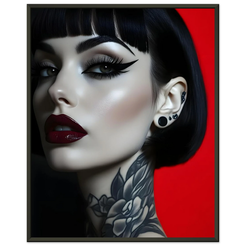 Metal framed posters